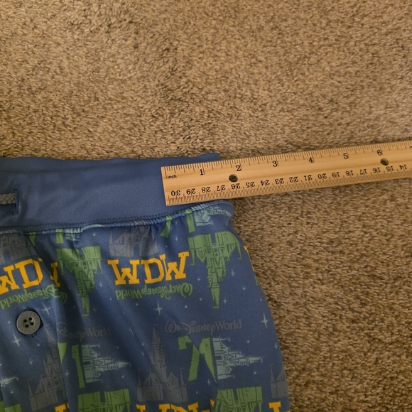 Walt Disney World pj Pants Adult Women's Size S New No Tags Washed Never Worn - Picture 4 of 9